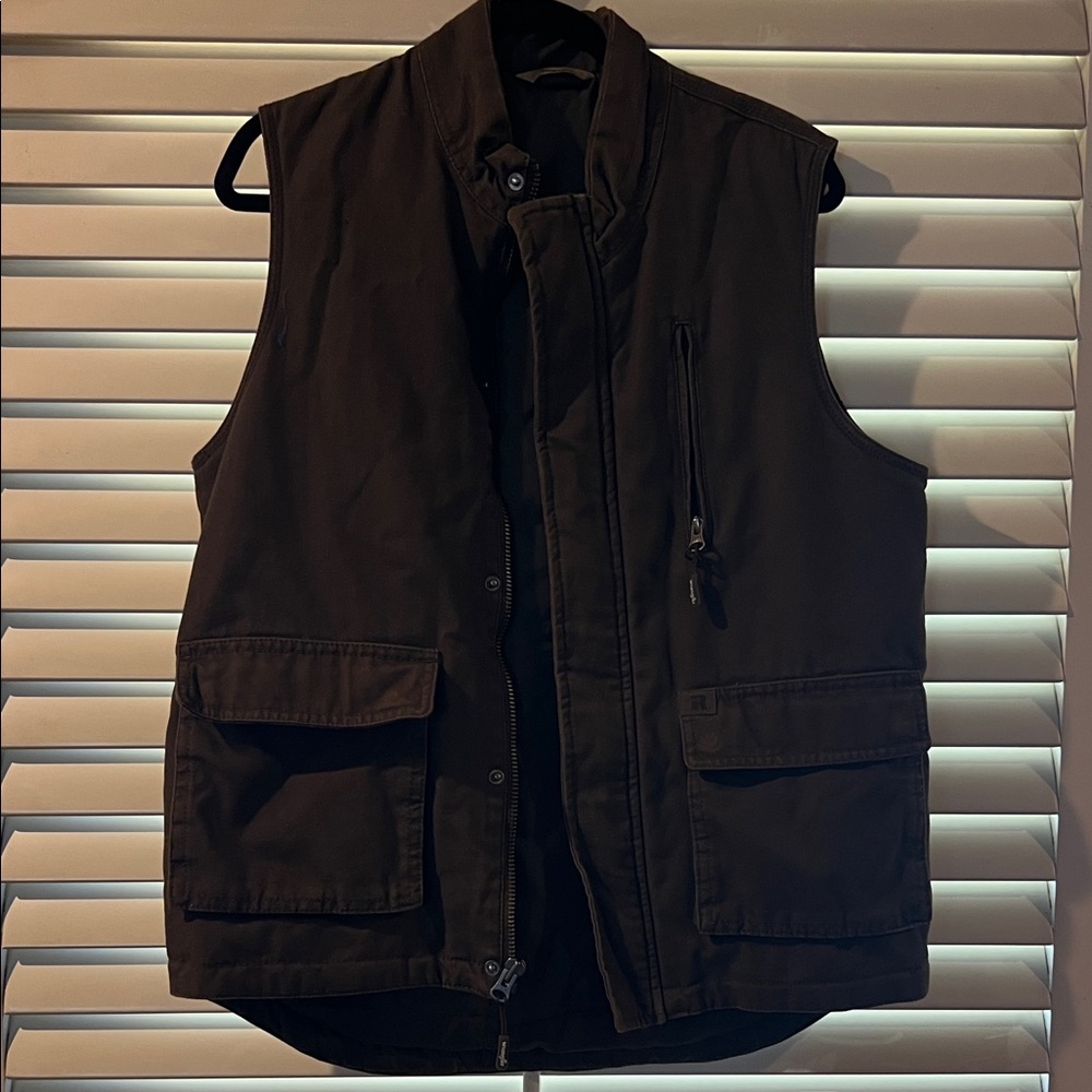 Wrangler Dark Brown Men's Vest